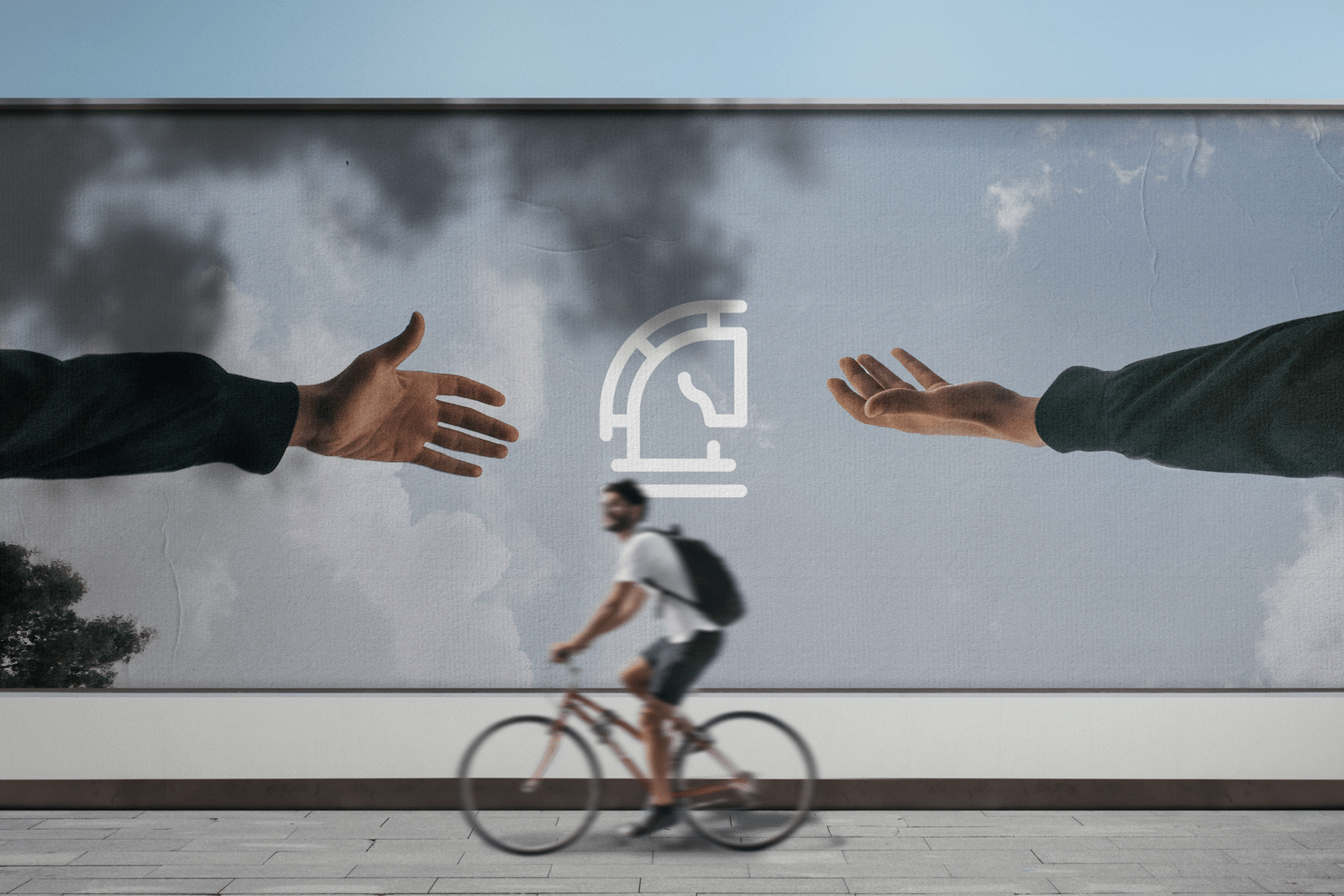 Street Billboard Mockup